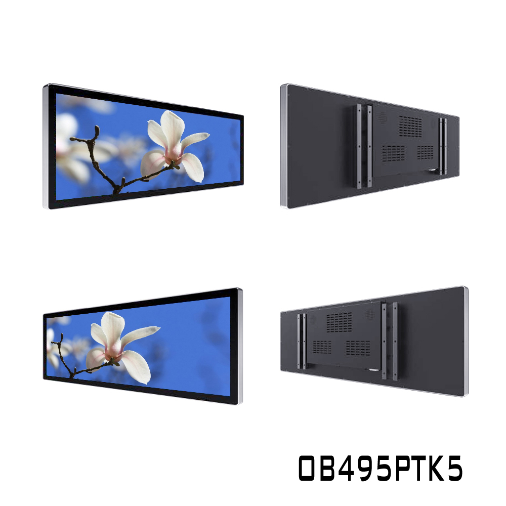 OB495PTK5 49.5 inch Stretched Bar LCD Display